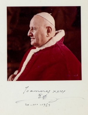 Pápež Giovanni XXIII (Angelo Giuseppe Roncalli - Sotto il Monte, 25. novembra 1881 - Città del Vaticano, 3. augusta 1963)