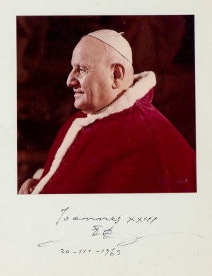 Papa Giovanni XXIII (Angelo Giuseppe Roncalli - Sotto il Monte, 25. listopadu 1881 - Città del Vaticano, 3. srpna 1963)