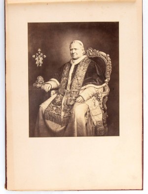 Papa PIO IX (Giovanni Mastai-Ferretti; Senigallia, 13. maggio 1792 - Roma, 7. febbraio 1878) - Viaggio a Velletri