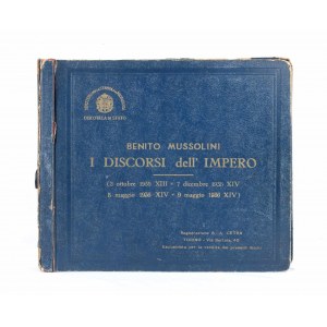 Mussolini, Benito (Dovia di Predappio, 29 July 1883 - Giulino di Mezzegra, 28 April 1945)