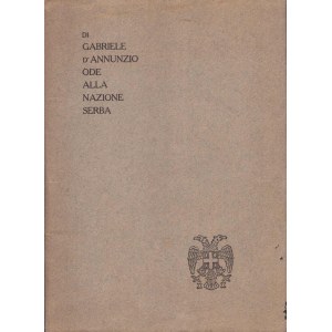 d'Annunzio, Gabriele (Pescara, 12 marzo 1863 - Gardone Riviera, 1º marzo 1938)