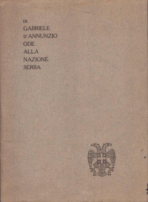 d'Annunzio, Gabriele (Pescara, 12 mars 1863 - Gardone Riviera, 1º mars 1938)