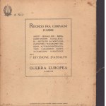 Arditismo , Prima Guerra Mondiale - I° divisione d'assalto 1919