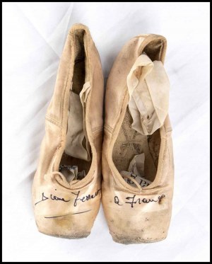 Signed dance shoes...