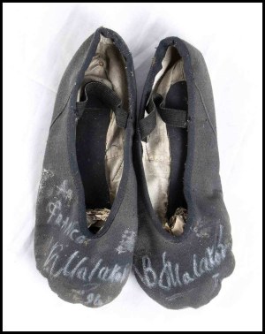 Malakov, Vladimir (Kryvyi Rih / Krivoj Rog, 1968) Signed dance shoes...