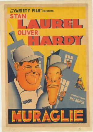 Stan Laurel e Oliver Hardy (Stanlio e Ollio)