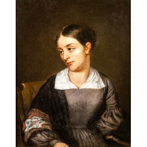 Walenty Wańkowicz (1800-1842), Portret żony Angeli