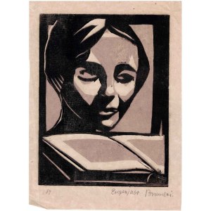 Eugeniusz Briański (1908-1980), Femme avec un livre