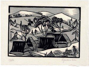 Roza Kijankowa (1903-1983), Paysage