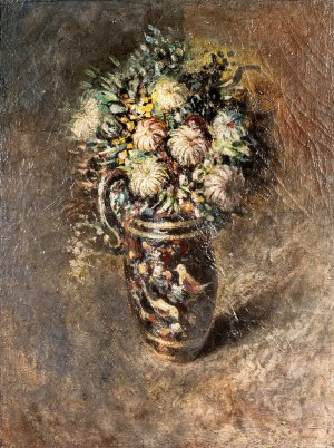 Vytautas Kasiulis (1918-1995), Nature morte aux fleurs