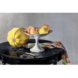 Algimantas Švėgžda (1941-1996) Still life with fruit