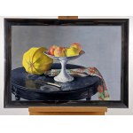 Algimantas Švėgžda (1941-1996) Still life with fruit