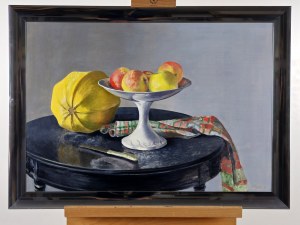 Algimantas Švėgžda (1941-1996) Nature morte avec fruits