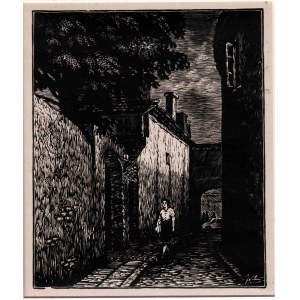 Jonas Klimanskas (1932-1996), Vilnius. Ulica Skapo