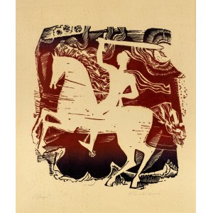 Domicėlė Tarabildienė (1912-1985), Žirgas