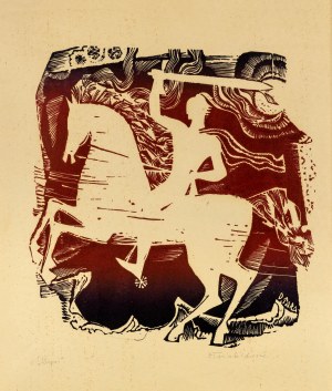 Domicėlė Tarabildienė (1912-1985), Horse