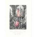 Marius Liugaila (1953-2013), Ex libris Biblioteca Di Bodio Lomnago. Popoluška.