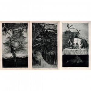 Egidijus Rudinskas (b. 1962), Triptych 