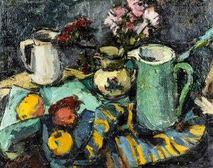 Juzefa Katiliūtė (1916-2009), Still life with apples