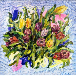 Gabrielė Krulytė (geb. 1997), Blumen