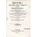 Kronika Stryjkowskiego, 2 tomy, 1846, Kronika polska, litewska, smoleńska i wszystkiej Rusi Macieja Stryjkowskiego