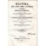 Kronika Stryjkowskiego, 2 tomy, 1846, Kronika polska, litewska, smoleńska i wszystkiej Rusi Macieja Stryjkowskiego