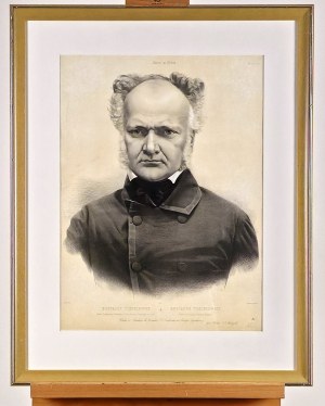 Eustachijus Tiškevičius, Eustachy Tiškevičius Erforscher litauischer Altertümer und Mitglied vieler gelehrter Gesellschaften Lithograf Jean Baptiste Adolphe Lafosse (1810-1879)