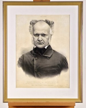 Eustachijus Tiškevičius, Eustachy Tiškevičius Researcher of Lithuanian Antiquities and Member of many Learned Societies Lithographer Jean Baptiste Adolphe Lafosse (1810-1879)