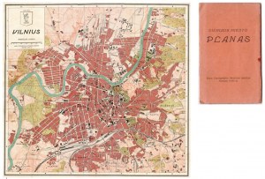 Pianta della città di Vilnius, 1940, VILNIUS