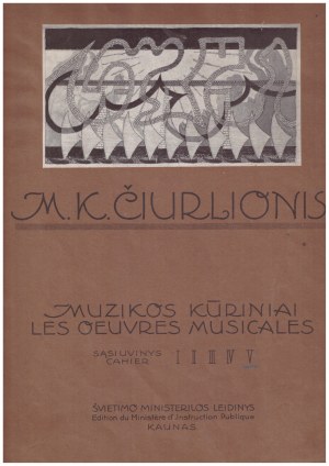 M. K. Čiurlionis Hudobné diela II, Mikalojus Konstantinas Čiurlionis (1875-1911)