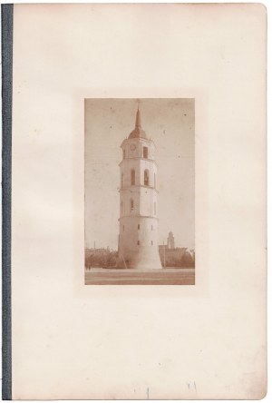 Zvonica Vilniuskej katedrály J. Bulhaka, 1912, Jan Brunon Bułhak (1876-1950) Dzwonica katedralna.