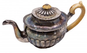 Teapot, 1822, Russia, Moscow, unknown maker - В:СО, maker - Mikhail Mikhailovich Karpinsky.