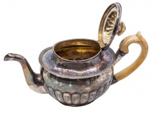 Teapot, 1822, Russia, Moscow, unknown maker - В:СО, maker - Mikhail Mikhailovich Karpinsky.