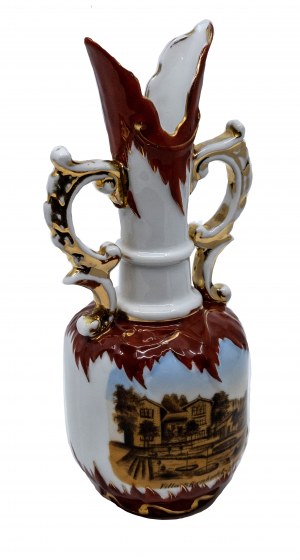 Villa Starmhoefe Schwarzort vase, early 20th century Germany.