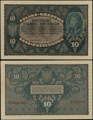 Poland, 10 Polish marks, 23.08.1919
