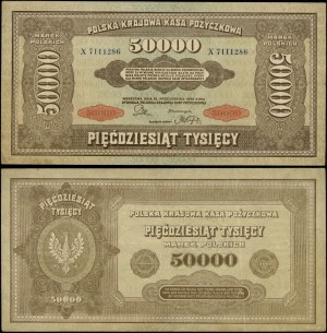 Polonia, 50.000 PLN, 10.10.1922