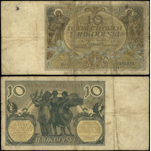 Polska, 10 złotych, 20.07.1926