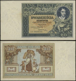 Polonia, 20 zloty, 20.06.1931