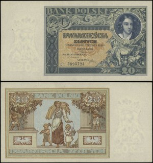 Polonia, 20 zloty, 20.06.1931