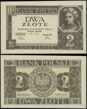 Polonia, 2 zloty, 26.02.1936