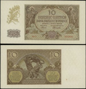 Polonia, 10 zloty, 1.03.1940