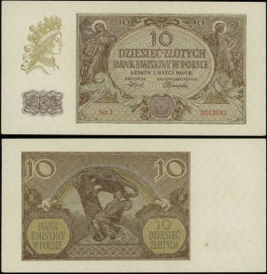 Pologne, 10 zloty, 1.03.1940