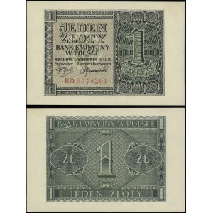 Polska, 1 złoty, 1.08.1941