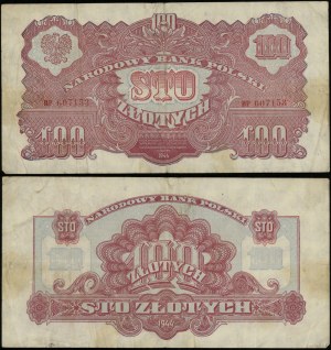 Polen, 100 Zloty, 1944