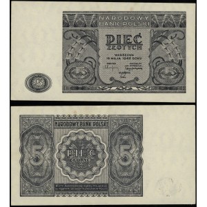 Polonia, 5 zloty, 15.05.1946