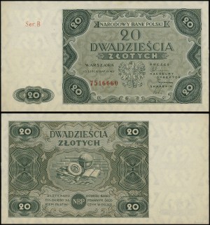 Polen, 20 Zloty, 15.07.1947