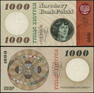 Poľsko, 1 000 zlotých, 29.10.1965