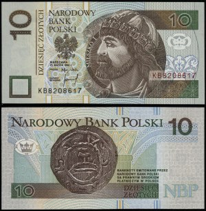 Poland, 10 zloty, 25.03.1994