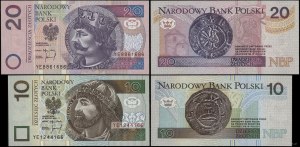 Poľsko, sada: 10 a 20 zlotých, 25.03.1994