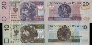 Pologne, set : 10 et 20 zloty, 25.03.1994
